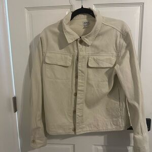 Rhythm White Denim Jacket - Super Soft!